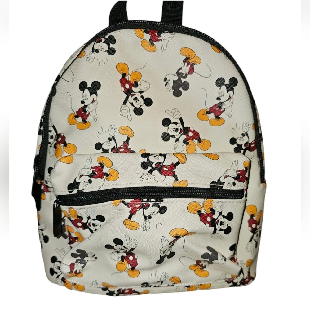 Disney Mickey Mouse Mini Backpack By Bioworld Euc - image 1